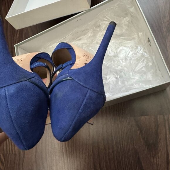 Charles David Women's Stiletto Heels Royal Blue - Picture 7 of 10